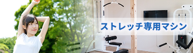 ストレッチ専用マシン